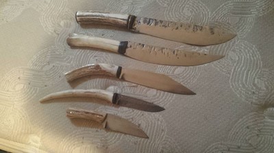 Pioneer black powder knives