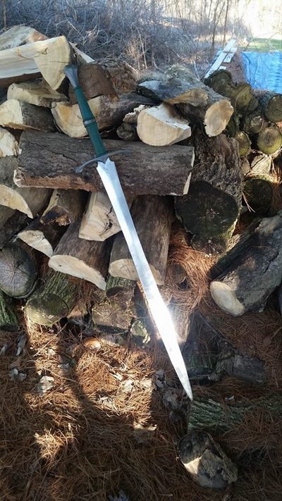 Lord of the rings Glamdring sword