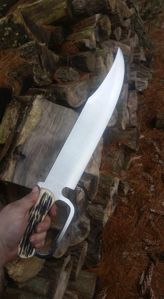 Custom bowie knife