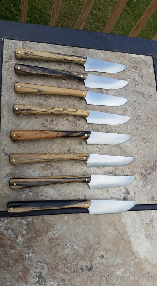 Custom kitchen knives