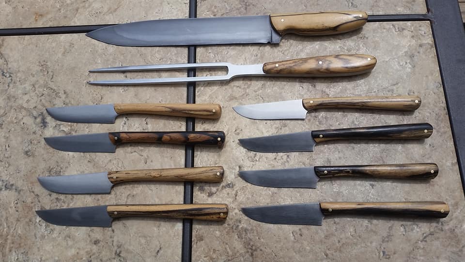 Custom kitchen knife set
